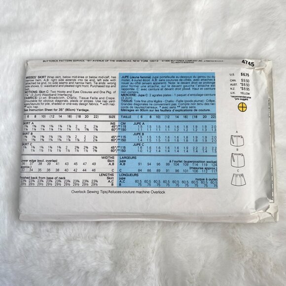 3 Butterick Sewing Patterns - Picture 5 of 7